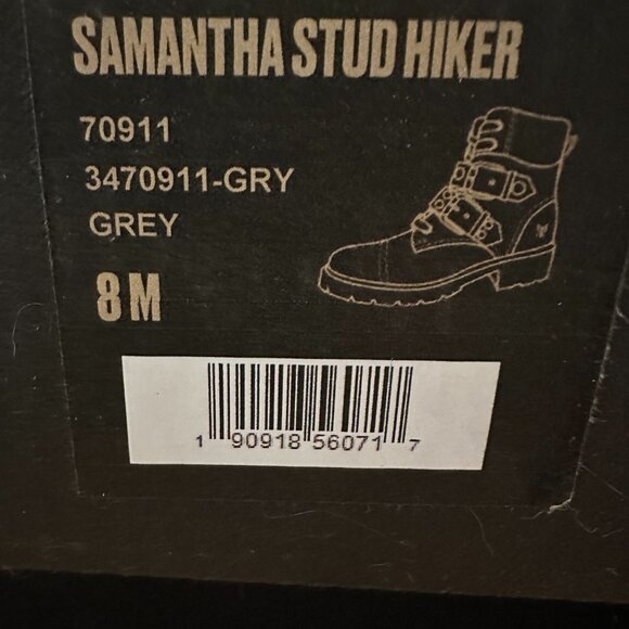 Frye Samantha Stud Hiker Boots - Picture 6 of 13